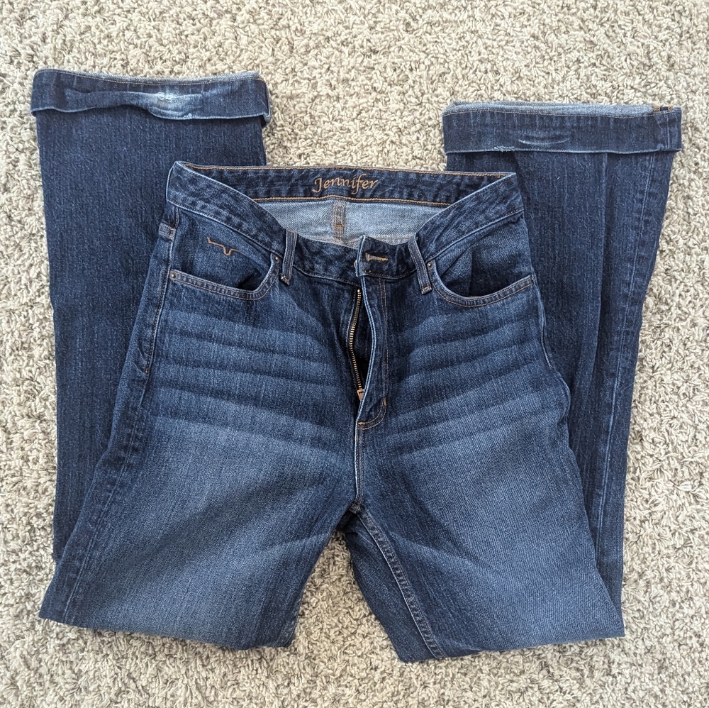 Kimes Ranch Women's Boot Cut Jeans - Dark Blue